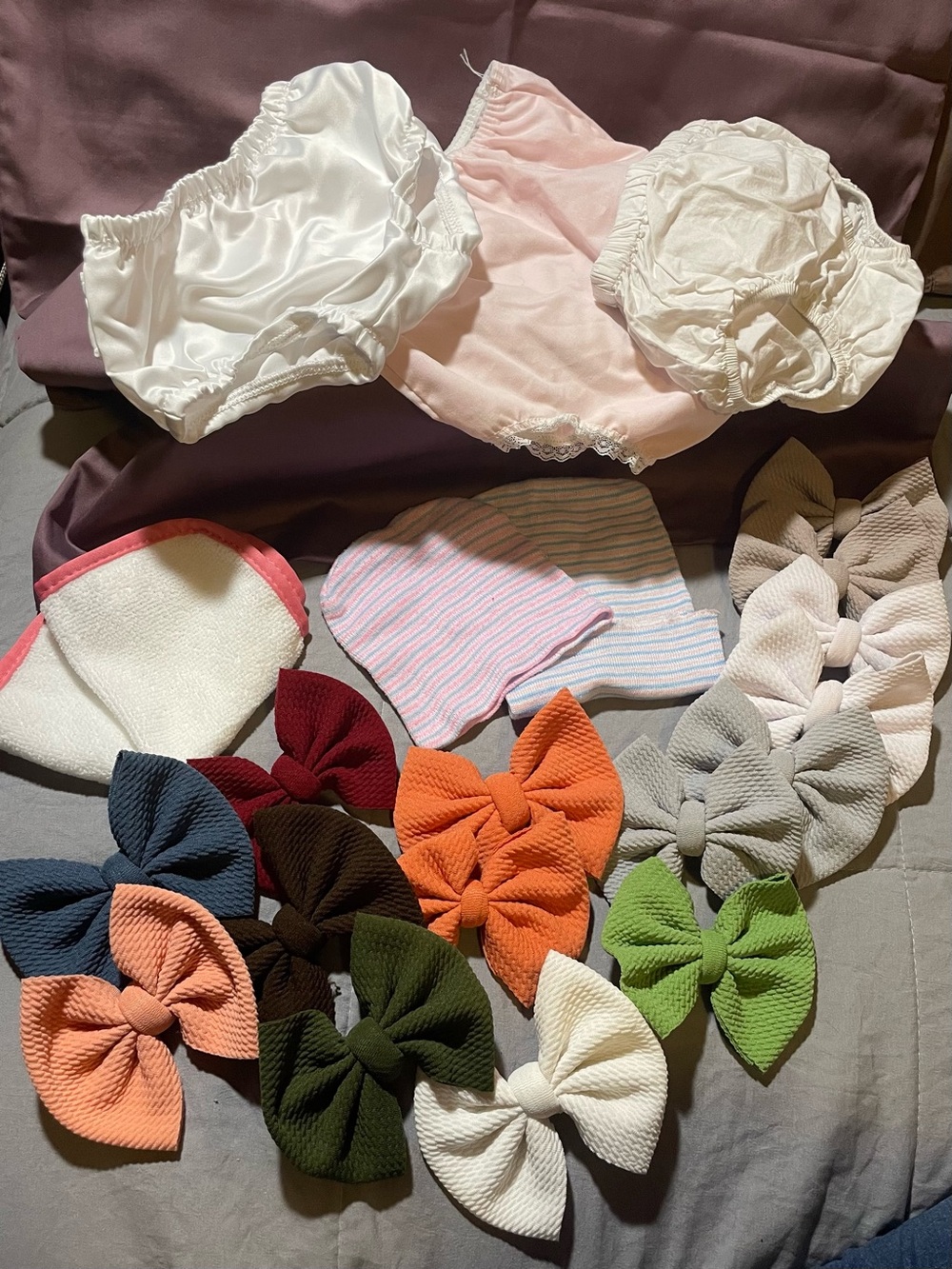 Baby girl accessory bundle